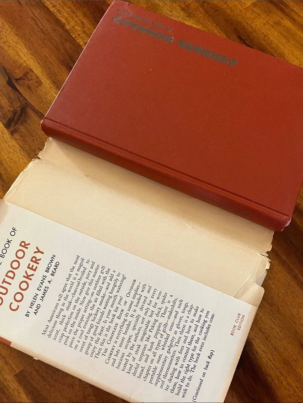 The Complete Book Of Outdoor Cookery Cookbook Helen Evans Brown James Beard 1955